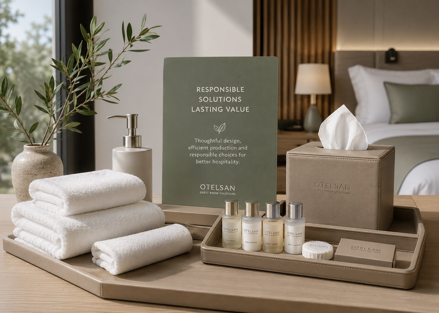 OTELSAN sustainable guest room solutions and responsible hospitality product approach