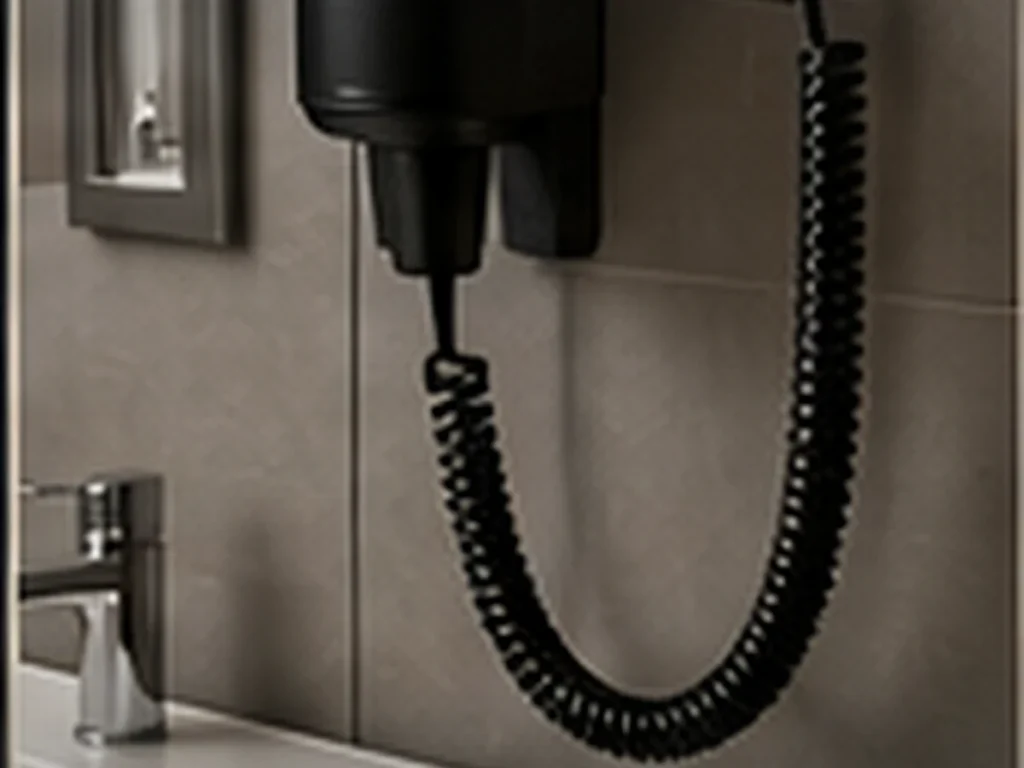Wall-Mounted Hotel Hair Dryers professional hotel and guest room equipment