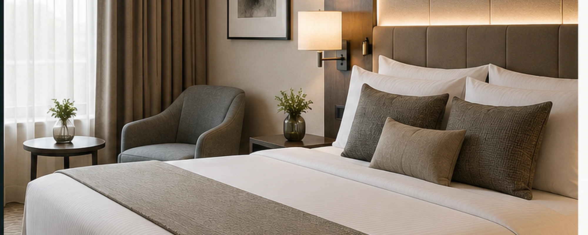 Coordinated OTELSAN guest room solutions for professional hospitality projects
