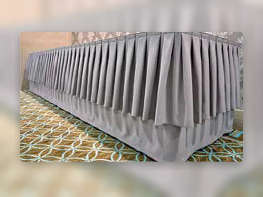 Stage & Table Skirting professional hospitality products